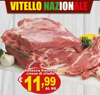 Bistecca fracosta c/osso di vitello