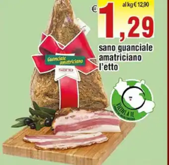 Idromarket Sano guanciale amatriciano l'etto offerta