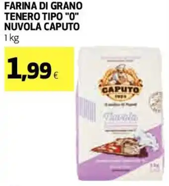 Coop Caputo Farina di Grano Tenero Tipo "0" Nuvola 1 kg offerta