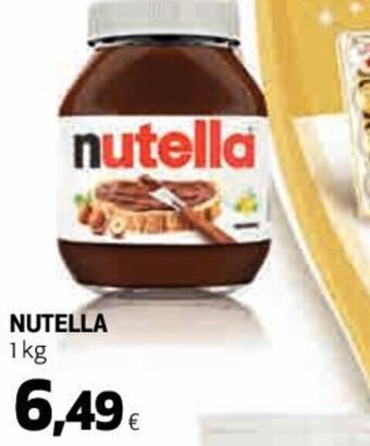 Coop Nutella 1 kg offerta