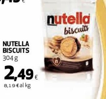 Coop Nutella Biscuits 304 g offerta
