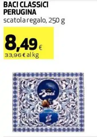 Coop Perugina Baci Classici Scatola Regalo, 250 g offerta