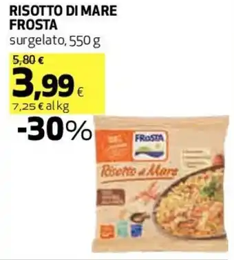 Coop Frosta Risotto di Mare Surgelato, 550 g offerta
