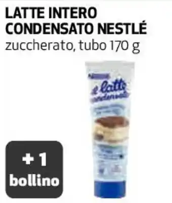 Coop Nestlé Latte Intero Condensato Zuccherato, Tubo 170 g offerta