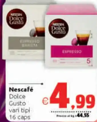 Nescafé Dolce Gusto Vari Tipi 16 Caps