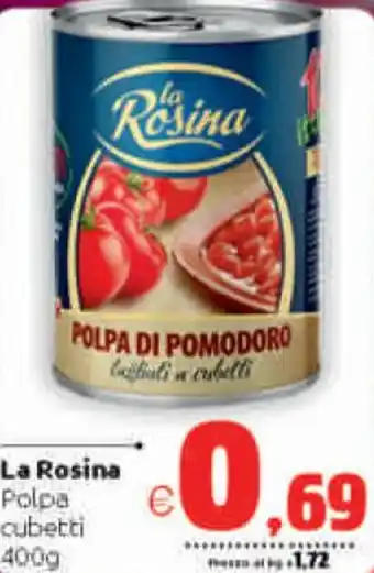 La Rosina Polpa Cubetti 400 g