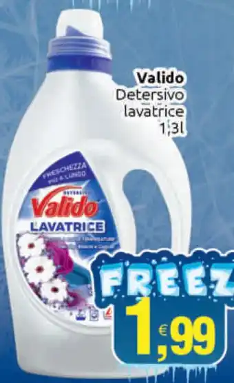Vicino a te supermercati Valido Detersivo Lavatrice 1, 3 l offerta