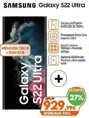 Expert Samsung Galaxy S22 Ultra offerta