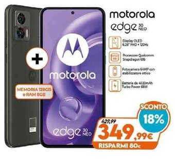 Expert Motorola Edge 30 Neo offerta
