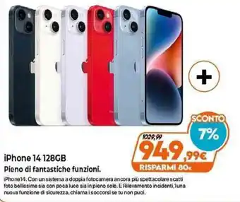 Expert Apple iPhone 14 128GB offerta