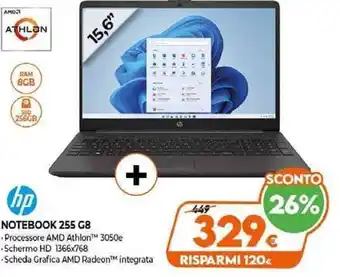 Expert HP Notebook 255 G8 offerta