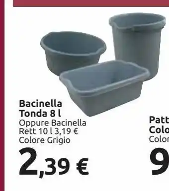 Bacinella tonda 8l