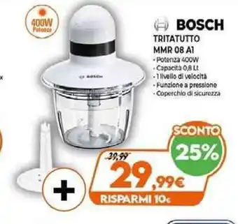 Expert Bosch Tritatutto MMR 08 A1 offerta