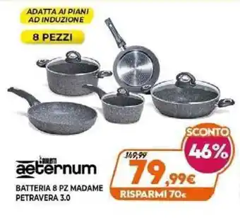 Expert Batteria 8 PZ Madame Petravera 3.0 offerta