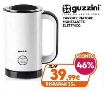 Guzzini Cappuccinatore Montalatte Elettrico