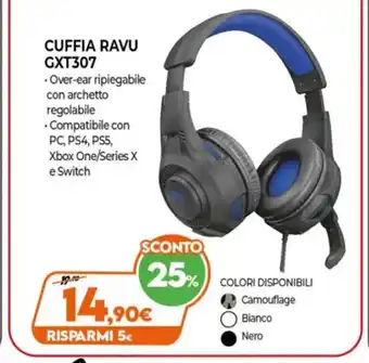 Cuffia Ravu GXT307