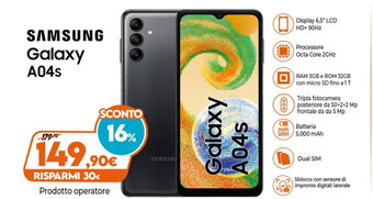 Samsung Galaxy A04s