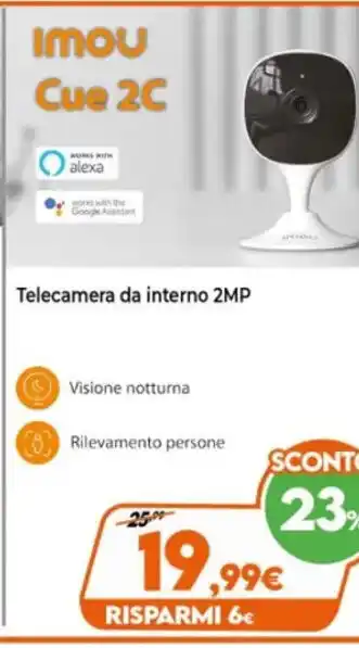Imou Cue 2C Telecamera da interno 2MP