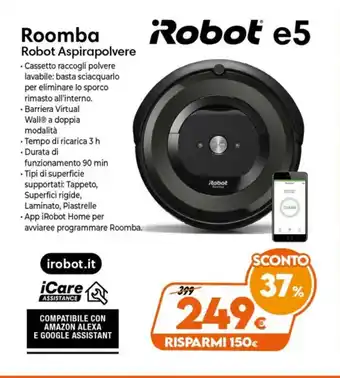 Roomba Robot Aspirapolvere