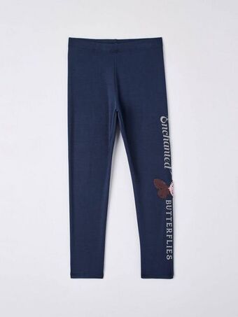 Terranova Leggings stampa magic paillettes offerta