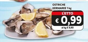 Iper La Spesa Ostriche Kermaree 1 kg offerta