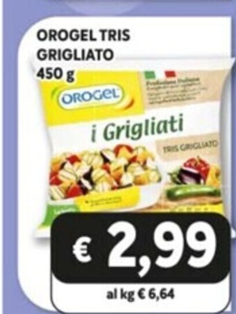 Orogel Tris Grigliato 450 g