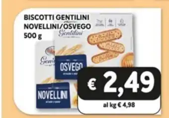 Novellini / Osvego Biscotti Gentilini 500 g