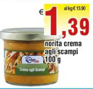 Norita Crema agli scampi 100g