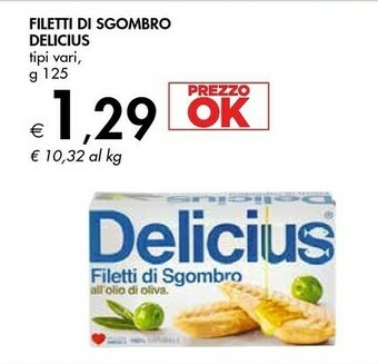 Bennet Delicius Filetti di sgombro offerta