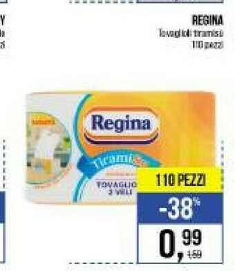 Caddy's Regina Tovaglioli offerta