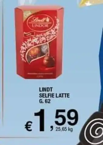 Lindt Selfie Latte 62 g
