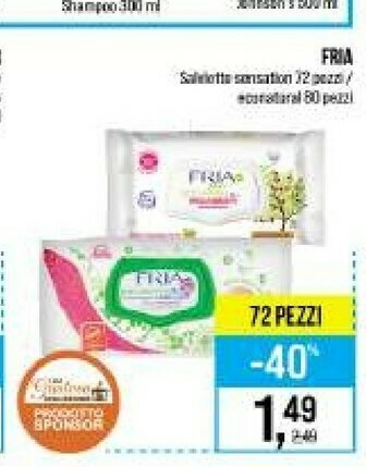 Caddy's Fria Salviettine offerta