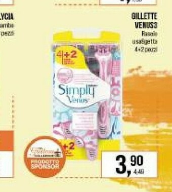 Caddy's Gillette Rasoio offerta