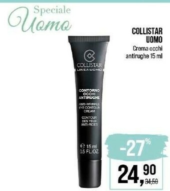 Caddy's Collistar Crema viso offerta