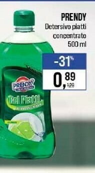 Caddy's Pistì Detersivo piatti offerta