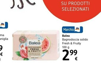 dm drogerie markt Balea Bagnodoccia Solido Fresh & Fruity offerta