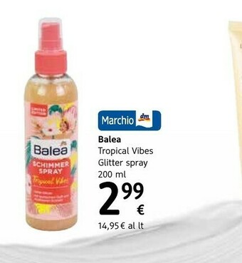 dm drogerie markt Tropical Vibes Gitter Spray 200 Ml offerta