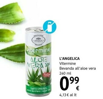 dm drogerie markt L'angelica Vitermine Bevanda All'aloe Vera offerta