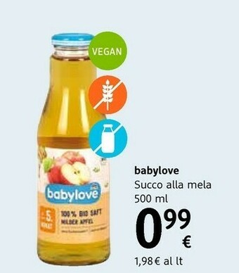 Babylove Succo Alla Mela