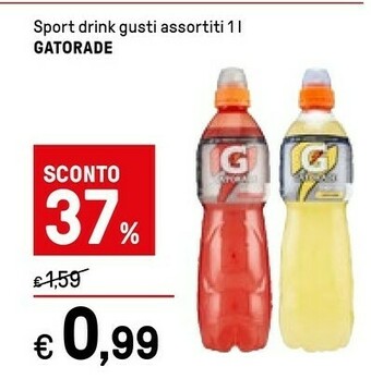 Iper La Grande Gatorade Sport Drink Gusto Arancia 1000 G(ml) offerta