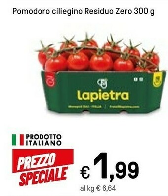 Iper La Grande Pomodoro Ciliegino Residuo Zero offerta