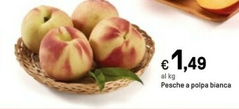 Iper La Grande Pesche A Polpa Bianca offerta