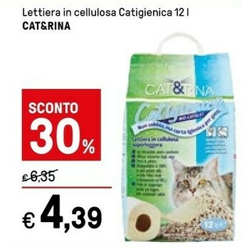 Iper La Grande Cat & Rina Lettiera In Cellulosa Catigienica offerta