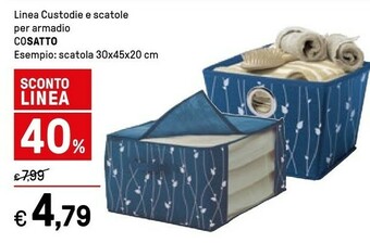 Cosatto Linea Custodie E Scatole Per Armadio