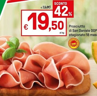 Prosciutto Di San Daniele Dop Stagionato 18 Mesi