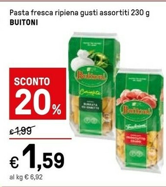 Iper La Grande Buitoni Pasta Fresca Ripiena offerta