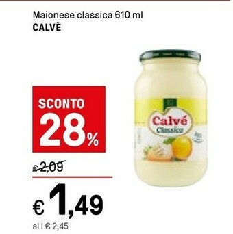 Iper La Grande Calvè Calvè - Maionese Classica offerta