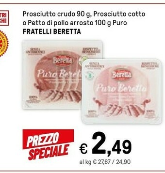 Iper La Grande Beretta Prosciutto Crudo offerta
