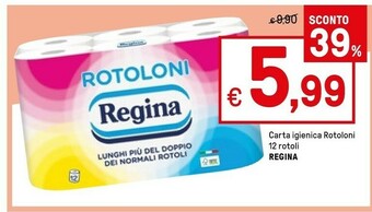 Iper La Grande Regina Carta Igienica offerta
