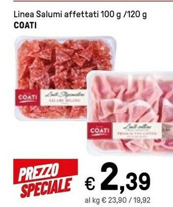 Iper La Grande Coati Linea Salumi Affettati offerta